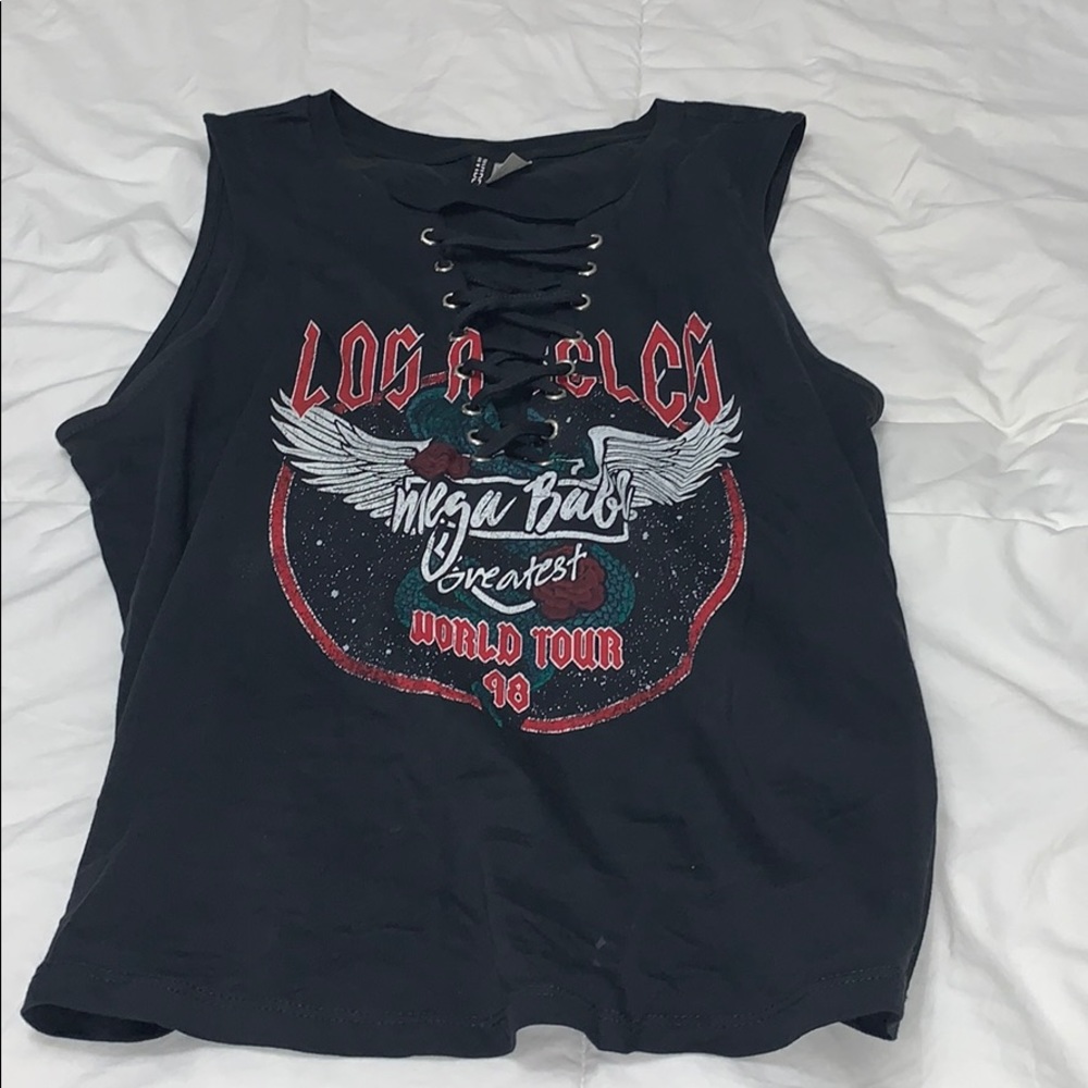 DIVIDED tank top